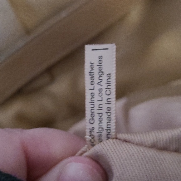 Le Tote Monde Roma Cinch‎ Bag Tan - Picture 4 of 4